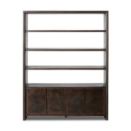 Arlington Bookcase - Espresso Oak Veneer