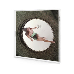 Esther Williams Tray by Slim Aarons - 1/4 Inch Clear Cast Acrylic