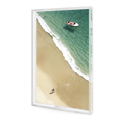 Caleta Beach Tray by Slim Aarons - 1/4 Inch Clear Cast Acrylic