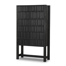 Ezri Cabinet - Black Oak