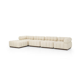 Roma 4-Piece Sectional W/ Otto - Durham Cream