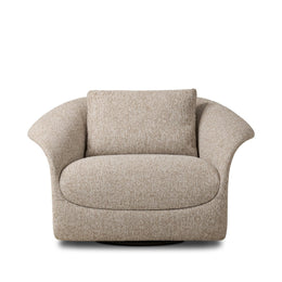 Ezra Swivel Chair, Yuma Dove