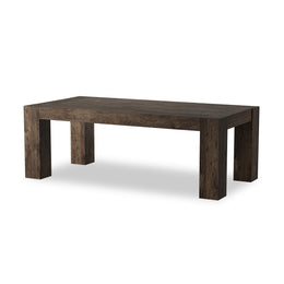 Abaso Dining Tables - Rustic Wormwood Oak by Four Hands