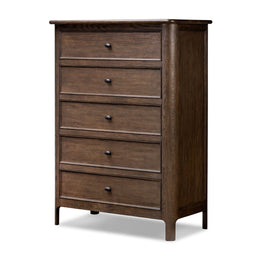 Russ Tall Dresser, Aged Oak Veneer by Four Hands