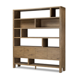 Noeline Wide Bookcase by Four Hands