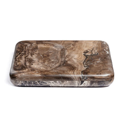 Rossi Catchall - Rocky Brown Marble