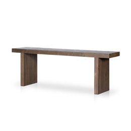 Encino Outdoor Console Table - Stained Heritage Brown - FSC