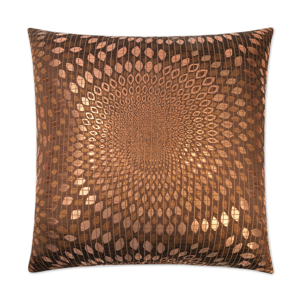 Whirl Pillow - Copper