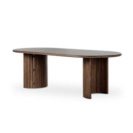 Paden Outdoor Dining Table - 94 Inch - Stained Toasted Brown - FSC