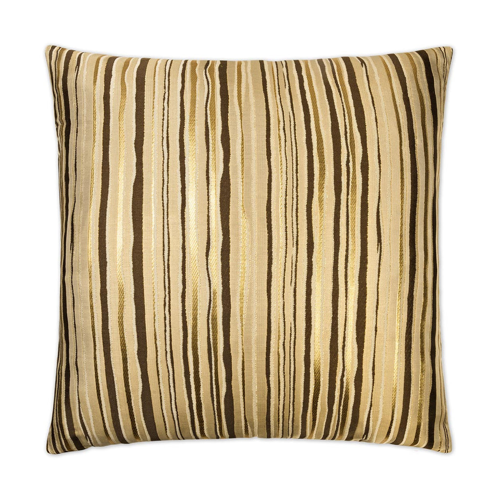 Metallic Stripe Pillow