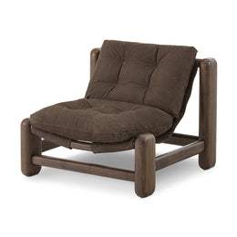 Lucio Chair - Nubuck Cigar