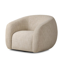 Channing Swivel Chair - Yuma Cream