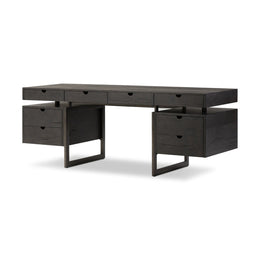 Augusto Desk, Dark Espresso Reclaimed French Oak