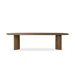 Paden Dining Table - Seasoned Brown Acacia