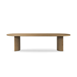 Paden Dining Table - 118", Worn Oak Veneer