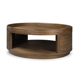 Lee Wood Coffee Table, Natural Ash Veneer