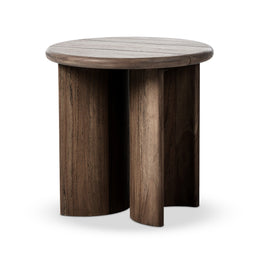 Paden Outdoor End Table - Stained Toasted Brown - FSC