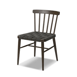 Kershaw Dining Chair - Black Rush