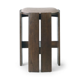 Hoven Backless Bar + Counter Stool - Alcala Fawn