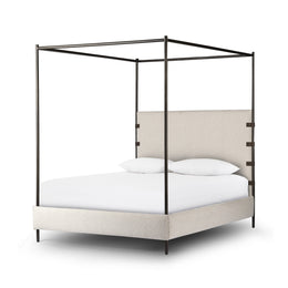 Anderson Canopy Bed - Knoll Natural by Four Hands