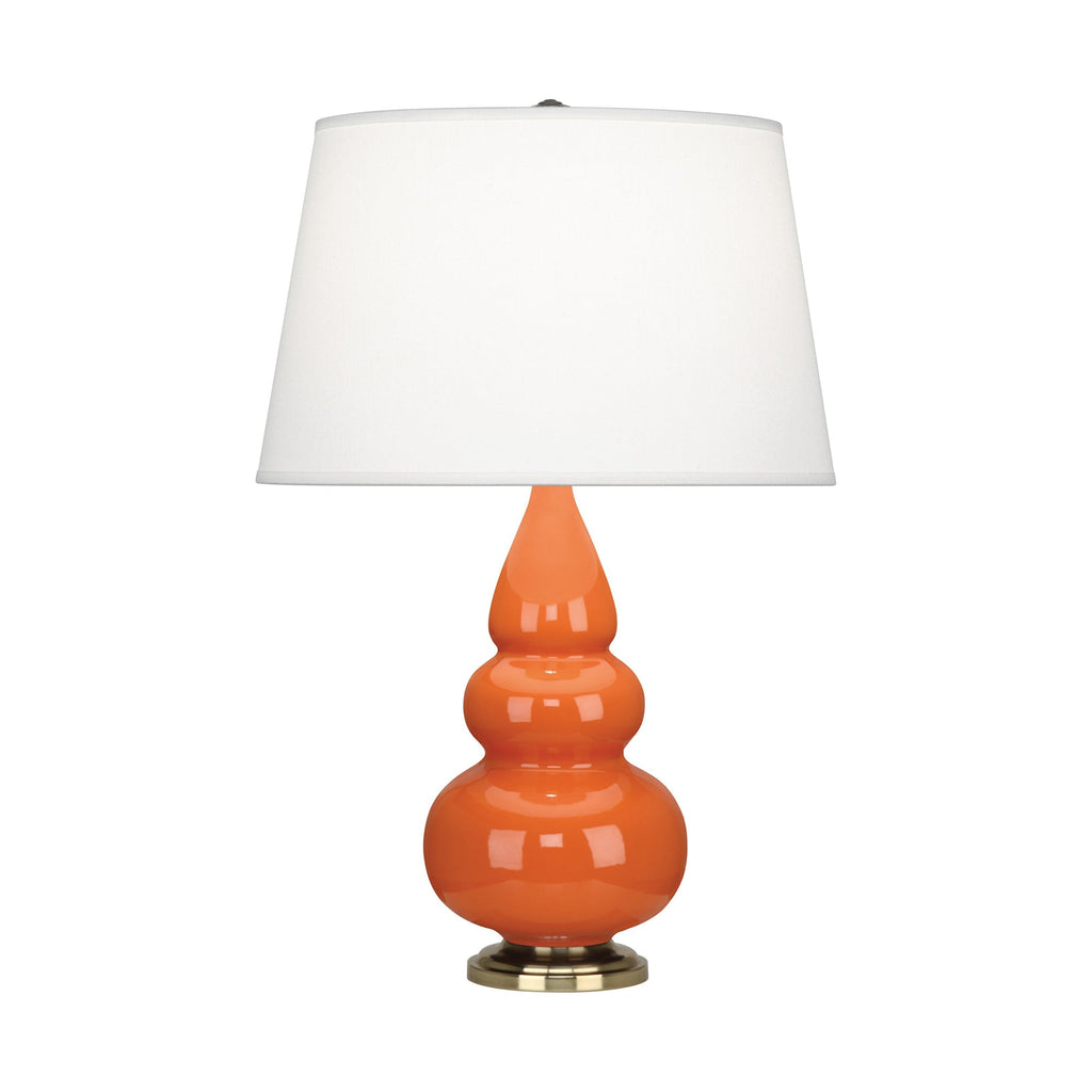 Pumpkin Small Triple Gourd Accent Lamp-Style Number 242X