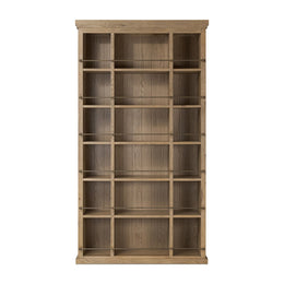 Alistair Bookcase - Smoked Black Veneer by Four Hands