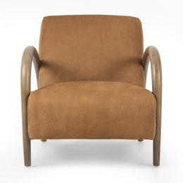 Sandro Chair - Nubuck Cognacby Four Hands