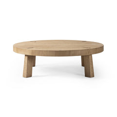 Sadira Coffee Table, Worn Oak Veneer