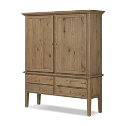 Whitman Cabinet - Worn Oak by Four Hands