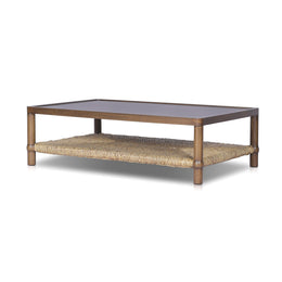 Gabriella Coffee Table - Brown Mindi by Four Hands