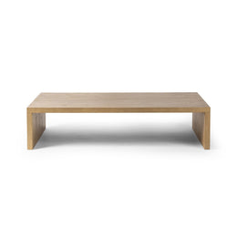 Hathaway Coffee Table, Toasted Ash Thick Veneer