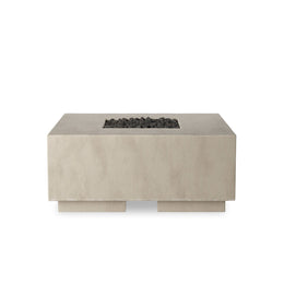 Donovan Outdoor Fire Table - Natural Concrete