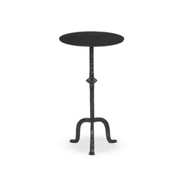 Jocelyn End Table - Raw Black Iron