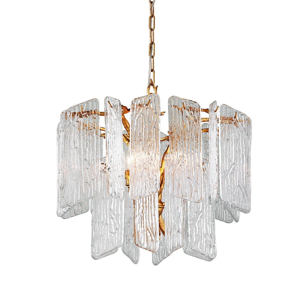 Piemonte Chandelier 22" - Royal Gold