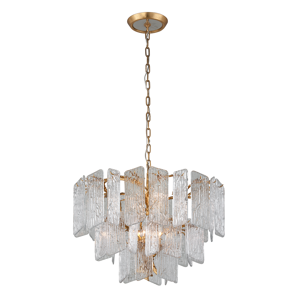 Piemonte Chandelier 26" - Royal Gold