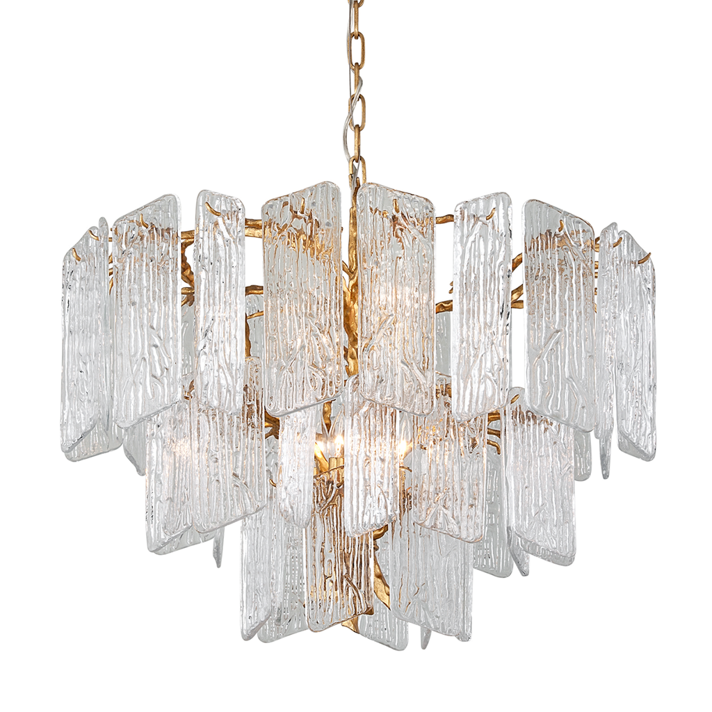 Piemonte Chandelier 26" - Royal Gold