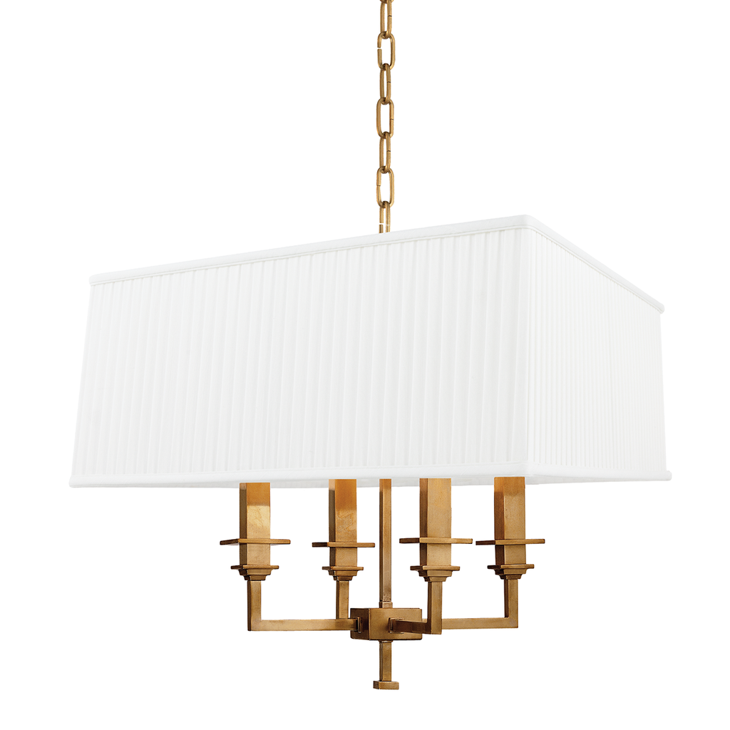 Berwick Chandelier - Aged Brass