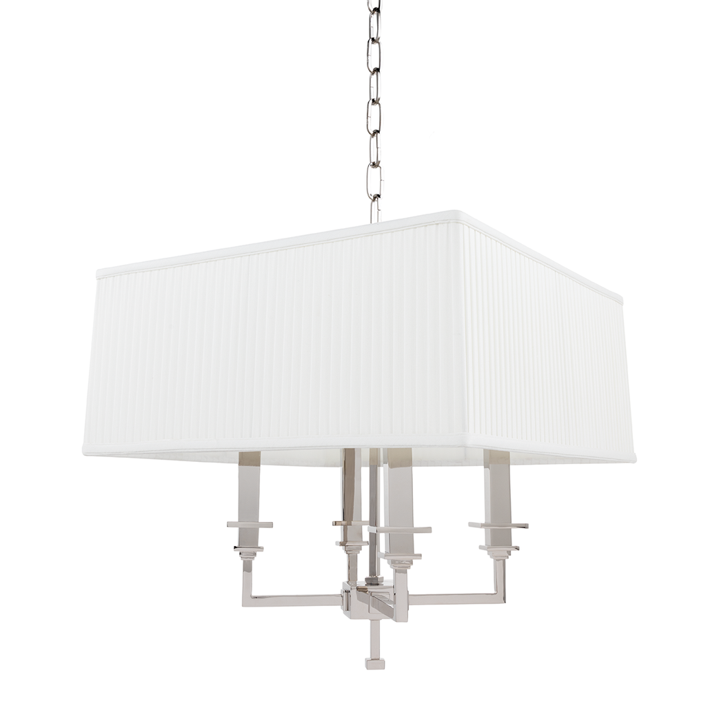 Berwick Chandelier - Polished Nickel