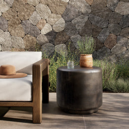 Venetia Outdoor End Table by Four Hands