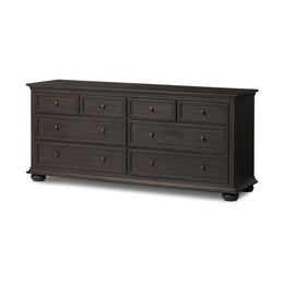 Geoffrey Wide Dresser - Smoked Black Veneer