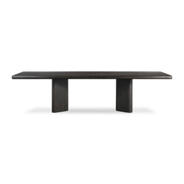 Castro Dining Table 118", Dark Espresso Reclaimed French Oak