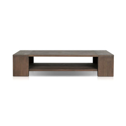 Roca Outdoor Coffee Table - Stained Heritage Brown-FSC