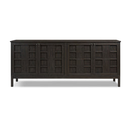 Alessio Sideboard - Smoked Black