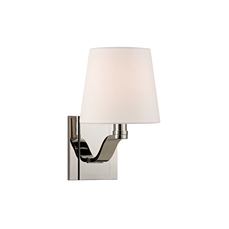 Clayton Wall Sconce 6" - Polished Nickel