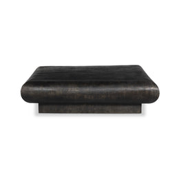 Ambra Outdoor Coffee Table 55.5" - Distressed Bronzeby Four Hands