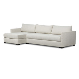 Wickham 2-Piece Sleeper Sectional - Alameda Snow