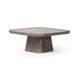 Zane Coffee Table - Warm Grey Marble