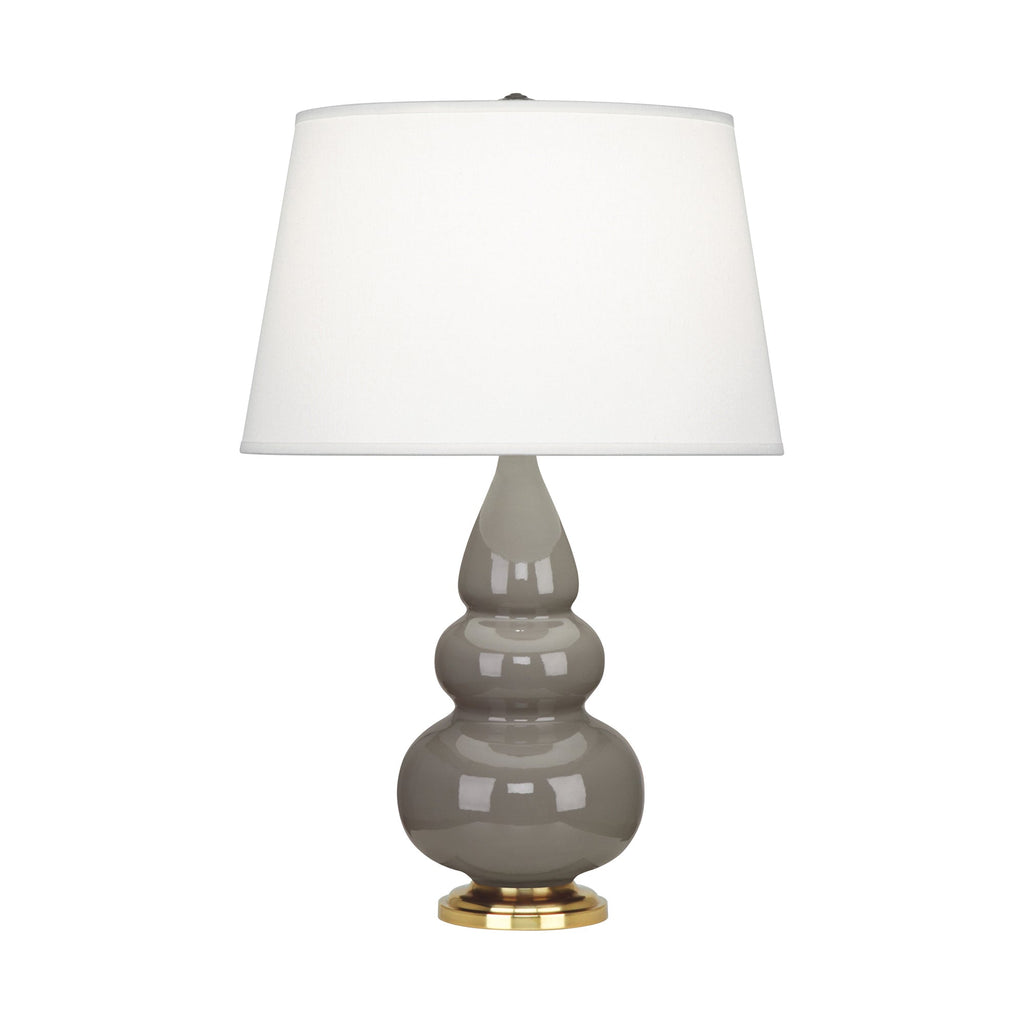 Smokey Taupe Small Triple Gourd Accent Lamp-Style Number 249X