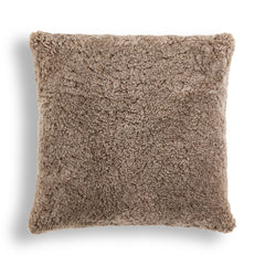 Toby Pillow - Taupe Shearling