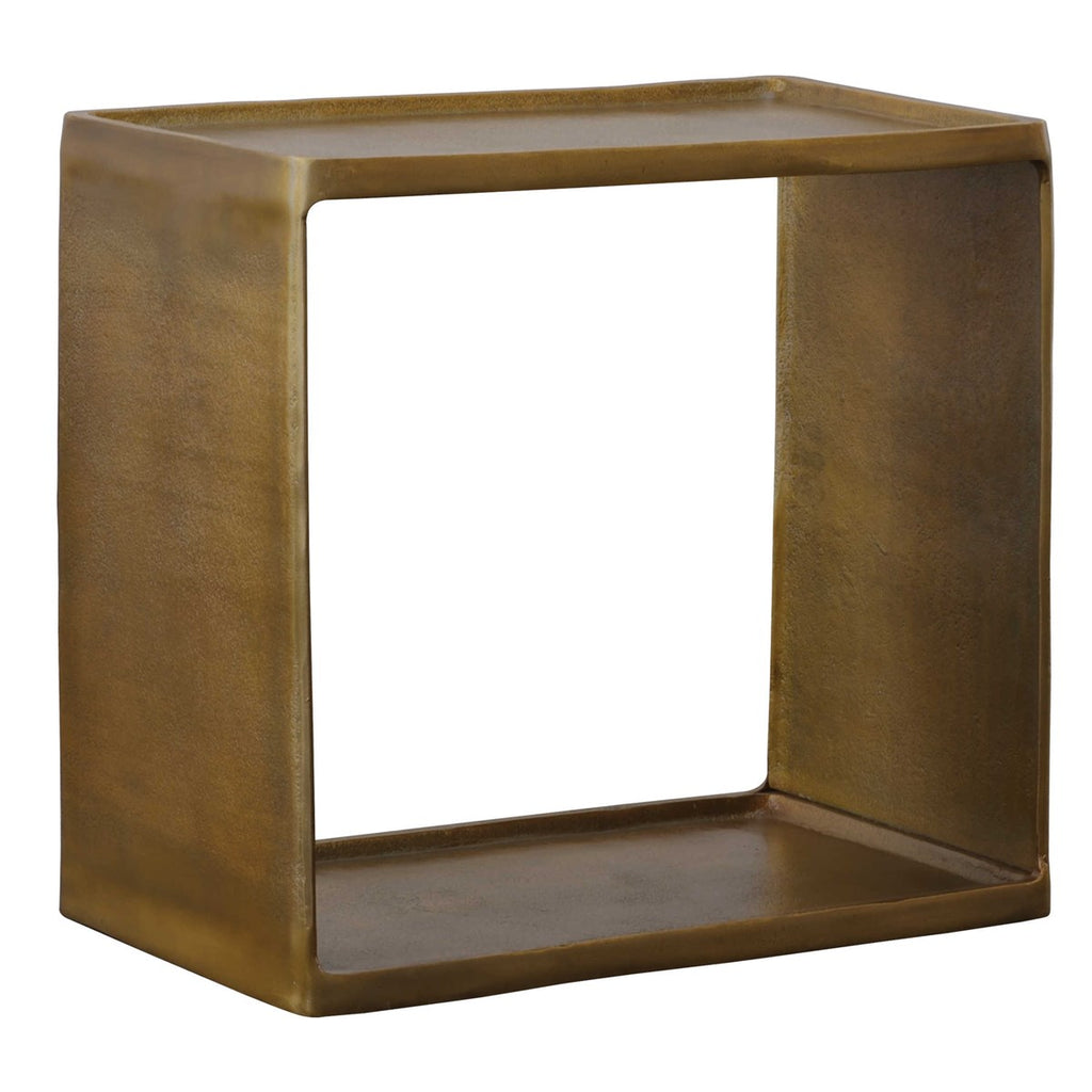 Derwent Side Table - Antique Brass